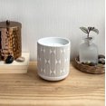 thumbnail image 4 of Hometrends 11oz Scented Soy Blend White Ceramic Candle, 4 of 4