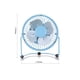 thumbnail image 5 of Mini ventilador de escritorio de oficina con ventilador alimentado por USB de 4 pulgadas de metal, viento potente para PC, portátil, portátil AweSitey JJ12521-02, 5 of 6