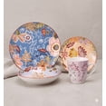 thumbnail image 4 of Vajilla de Porcelana 16 Pzas, 4 Personas - FLOWERVAJ - Crown Baccara, 4 of 5