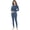Pewter, variant on Woolcano Women’s 100% Merino Wool Base Layer Set Lightweight Thermal Underwear for Ski Winter Outdoor