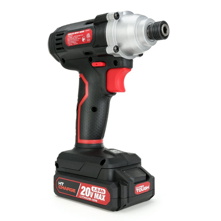 Hyper Tough 20V Lithium-Ion Cordless Impact Driver