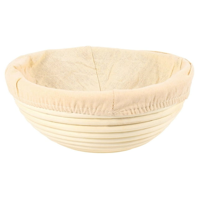 Juego de cestas de fermentación redondas DENGXMXG Kit para hornear pan de caña natural