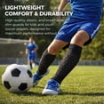 thumbnail image 2 of Shin Defender Shin Guards Kids - ShinDefender Soccer Shin Guards Socks for Kids Youth Adult, 2 of 6