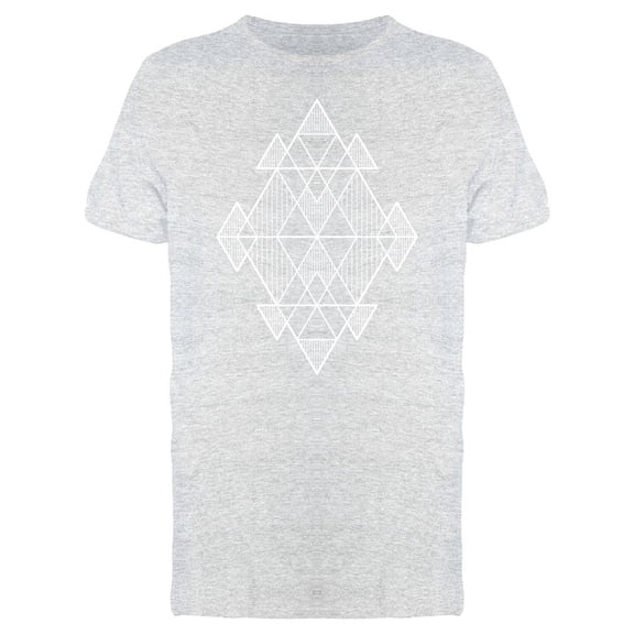 Rhomboid Hipster Design Tee Men's -Image by Shutterstock