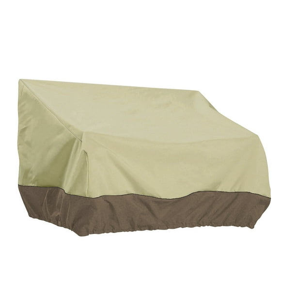 maskred Dust-proof Sofa Cover Waterproof Silver Coated Oxford Cloth Backyard Front Yard Bench Covers with Air Vent Outside Protective No.01