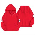 thumbnail image 5 of XUANTAOO Girl Boy Sweatshirt Cute Pumpkin Lantern Print Long Sleeves Sweatshirt Pullover Fall Fashion Sweatshirt Boys Sweatshirts Size 13-14 Years, 5 of 5