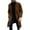 Brown men jackets, variant on Tuphregyow Men Wool Pea Coat Single Breasted Business Formal Overcoat Winter Warm Coat Wool Slim Top Coat Lapel Solid Trendy Brown XXL