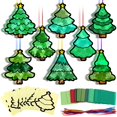 thumbnail image 1 of Set Eersida para manualidades de papel con forma de árbol de Navidad, 32 unidades, 1 of 6
