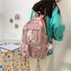 thumbnail image 3 of KAIYANG Mochila con gran capacidad, mochila de viaje con múltiples bolsillos para adultos adolescentes niños rosa, 3 of 5