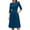 203# Dark Blue, variant on Women's 1950s Vintage Dresses Short Sleeves Cocktail Stretchy Party Dresses with Pocket White L
