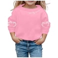 thumbnail image 1 of Chandail Doux à Manches Longues pour Fille, Graphique, Mignon, Col Rond, Chandails, Haut, Vêtements pour Filles, 1 of 4