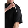 thumbnail image 6 of Chef Works Men's Volnay Chef Coat, Black Poly Cotton Chef Jacket with Thermometer Pocket, 2XL, 6 of 6