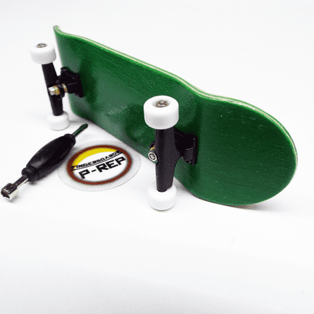 P-Rep 30mm Green Starter Wooden Fingerboard Complete