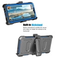 thumbnail image 4 of EBIZCITY Phone Cases for Samsung Galaxy A23 5G (2022) 6.6", [Built-in Screen Protector] Combo Holster Belt Clip [Heavy Duty] [Kickstand] Full-Body Rugged Holster Case -Blue, 4 of 6