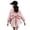 Pink, variant on Girls Dress Shirt Button Down Shirt Casual Long Sleeve Tunic Tails Top Summer Blouse For Youth Polo Shirt for Kids 7-8 Years