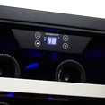 thumbnail image 4 of Edgestar Cwr5631fd 30" Wide 56 Bottle Capacity Built-In French Door Wine Cooler -, 4 of 7