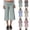 06# Green, variant on Women Fold Over Gaucho Pants Wide Leg Low Rise Flowy Capri Pants Yoga Lounge Cropped Flare Bottoms Culottes Summer 2026 Khaki L