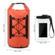 thumbnail image 2 of 15L Waterproof Dry Bag with Phone Case Bag Roll Top Dry Sack For Kayaking Boating Fishing Surfing Swimming Rafting, 2 of 5