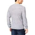 thumbnail image 2 of Weatherproof Mens Textured Striped Pullover Sweater, Grey, XXX-Large, 2 of 2