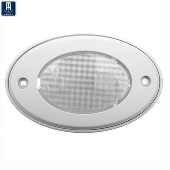 T-H Marine  OCL2KDP; Oval Courtesy Light White