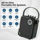 thumbnail image 3 of Amplificador de Voz Inalámbrico con Micrófono, Sistema de Altavoces Portátil PA, Máquina Karaoke Bluetooth 5.3 de 70W para Profesores, Conferencias Públicas, Eventos, Canciones, Fiestas, Soporte para Guitarra, Auriculares - S100, 3 of 9