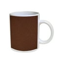 thumbnail image 1 of KuzmarK Coffee Cup Mug Pearl Iridescent White - Football Skin, 1 of 2