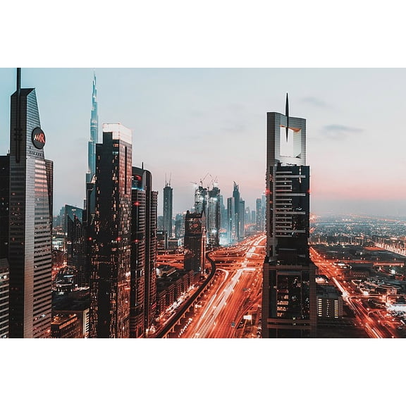 24x36 gallery poster, Downtown Dubai