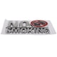 thumbnail image 5 of No símbolo Autoadhesivo ABS Plástico Pared Calcomanía licencia Interior Al, 5 of 8
