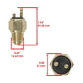 thumbnail image 2 of Fan Heat Sensor Switch For Polaris Xc 600 1997 / Xcr 600 1996, 2 of 5