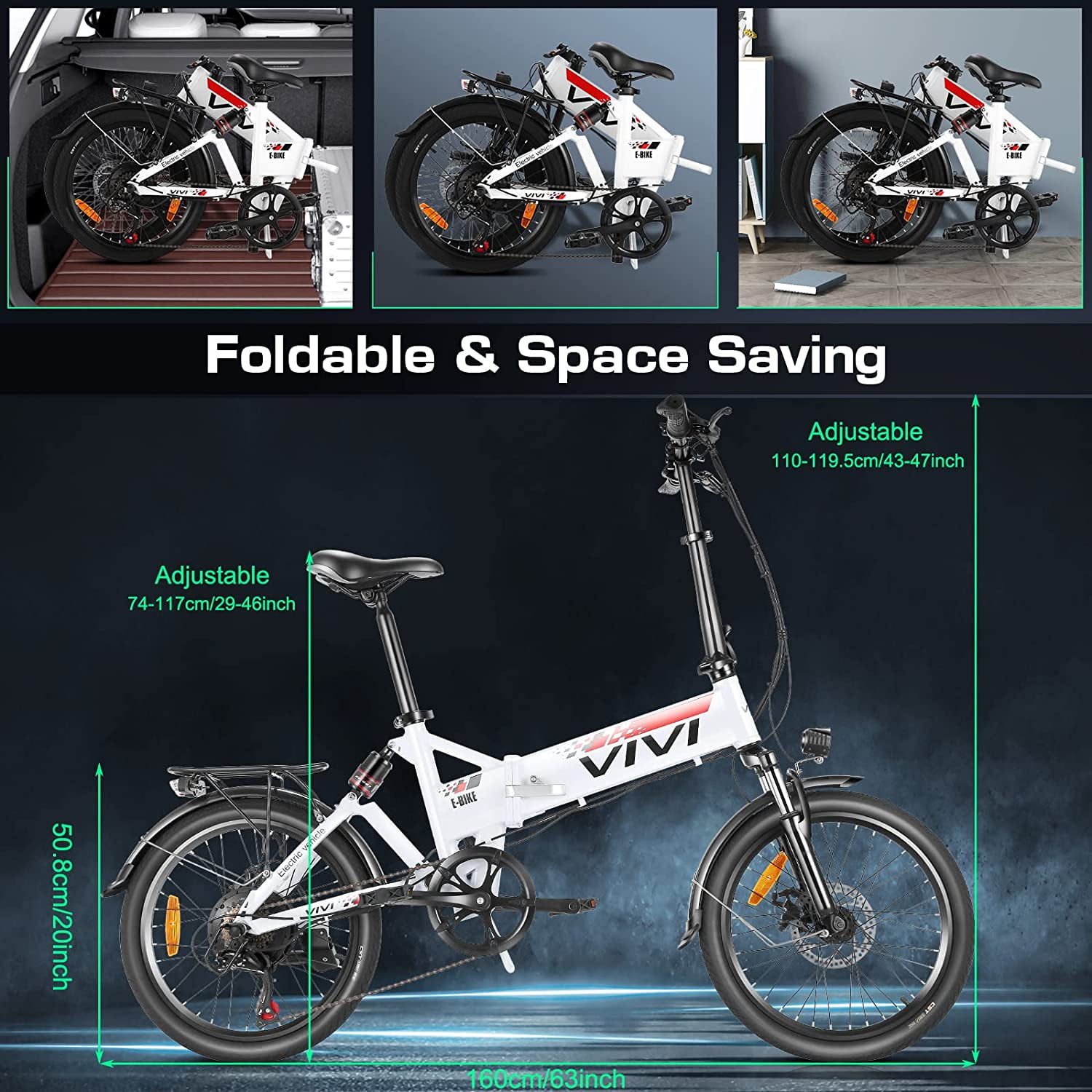 Bikemate folding electric bike hot sale