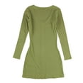 thumbnail image 2 of n:philanthropy Womens Seymour A-line Dress, Green, Small, 2 of 2