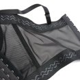 thumbnail image 4 of ELLACCI Women's Mesh Bustier Crop Top Push Up Corset Tops Bra Black Medium, 4 of 9