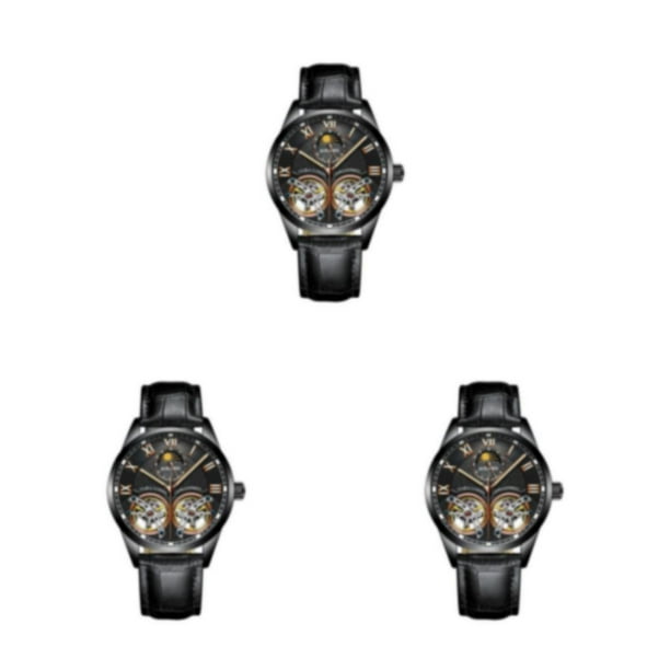 Reloj Mecánico de acero inoxidable para hombre Qarigey