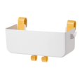 thumbnail image 1 of Bedside Organizer Storage Caddy Hanging as Bunk Bed Storage Accessories Handrail Multi Pockets for Dorm Bunk Bed Shelf, White, 1 of 6