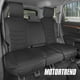 thumbnail image 3 of Banco Trasero de Piel sintética Color Negro, Funda de Asiento Trasero para automóviles, cojín Acolchado con Bolsillos, Protector de Asiento Interior Ajustable, 3 of 9