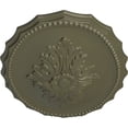 thumbnail image 3 of Ekena Millwork 16 7/8"W x 11 3/4"H x 1 1/2"P Oxford Ceiling Medallion, Hand-Painted Painted Turtle, 3 of 5
