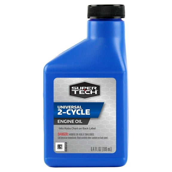 Super Tech Universal 2-Cycle Engine Oil, 6.4 oz bottle
