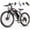 26'' Black Red, variant on 26" Electric Bike for Adults, ebike 750W Peak Power Motor, 25MPH 35Miles Electric Mountain Bike with 432Wh 12Ah Removable Battery, 7-Speed,UL 2849