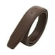 thumbnail image 4 of Cinturón duradero para hombre, sin hebilla, 120 cm, con agujeros, ancho de 33 mm, cintura ajustable. Marrón, 4 of 9