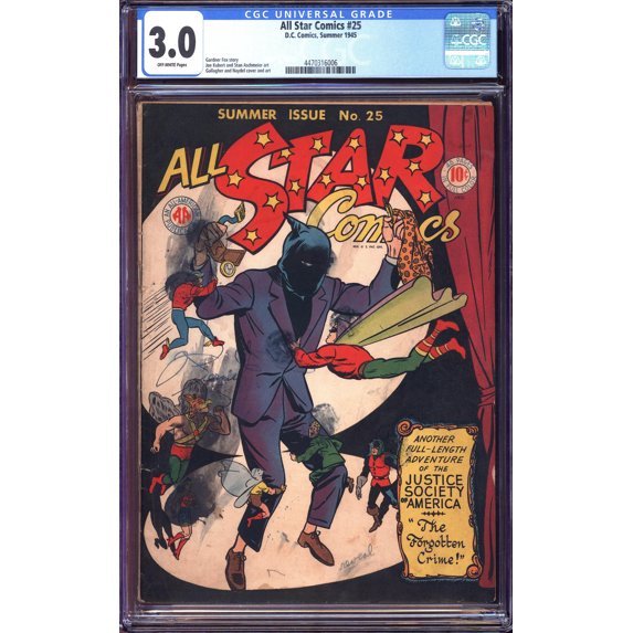 All Star Comics #25 - CGC 3 Comic Book