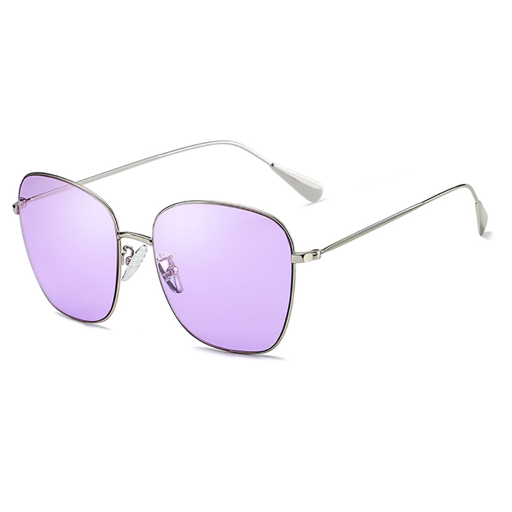SALE! Women'S Sunglasses Fashion Wild Metal Large Frame Sunglasses