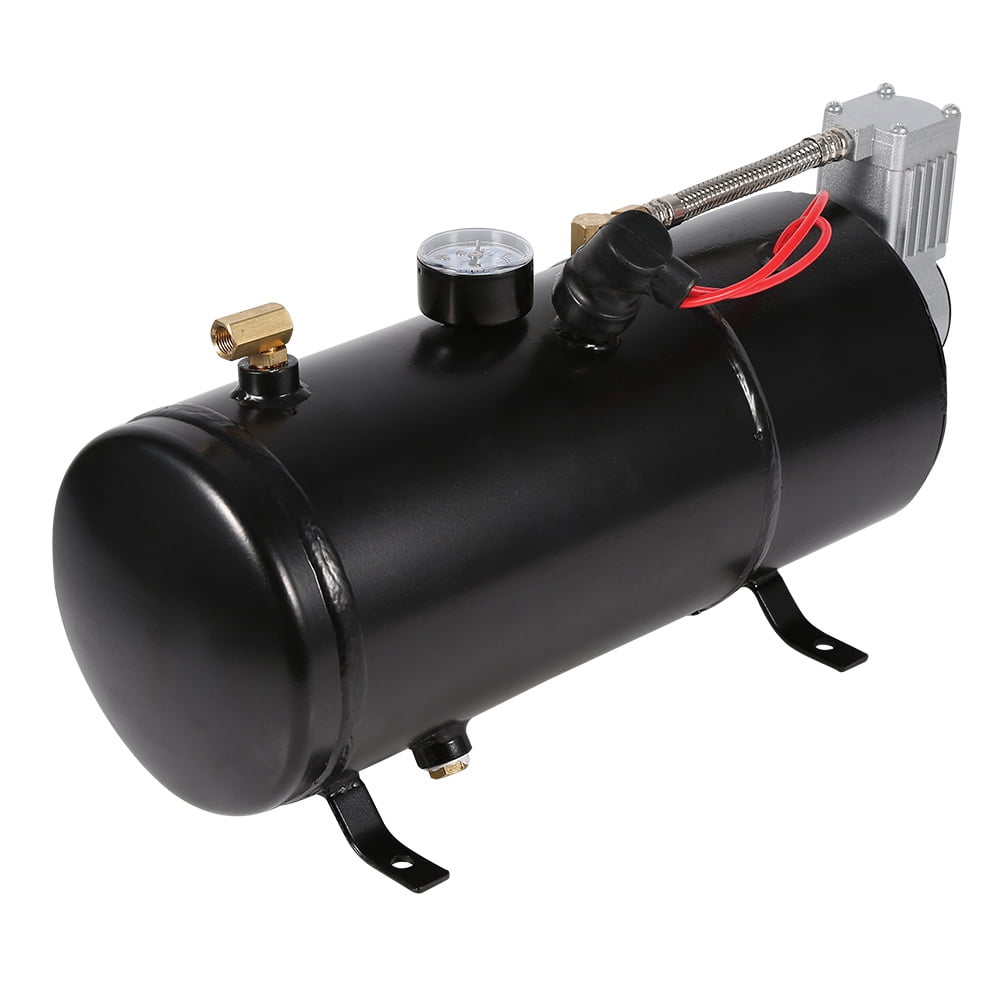 Ul Li The Air Compressor Is Designed For High Pressure Air Horns That Require On Board Air System Li Li There Is A Pressure Gauge Reading 0 150 Psi Pressure To Show The Data For You Directly And Accurately Li Li Comes With