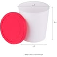 thumbnail image 2 of Home Ice Cream Freezer Storage Containers Set of 2 with Silicone Lids, 2 of 8