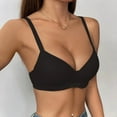 thumbnail image 4 of Womens Bralette Cut Underwire Demi Bralettes Full Coverage Smooth Comfortable Bra, 4 of 9
