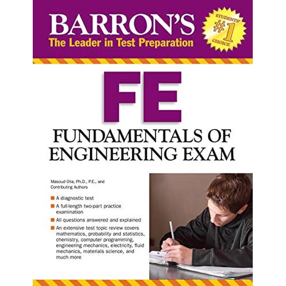 Pre-Owned Fe Exam: Fundamentals of Engineering Exam (Paperback) 1438003102 9781438003108