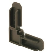 3/4 in. x 3/8 in. Screen Frame Corners, Plastic, Bronze (4-pack)