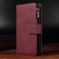 thumbnail image 1 of Premium Faux Leather Flip Wallet Case with Kickstand, Card Slot, & Wrist Strap for Xiaomi Redmi Note 12 Pro Plus, 11 Pro, 10 Pro, 9 Pro, 8 Pro, 7 Pro, & K30 Pro Poco M3 Pro., 1 of 5