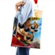 thumbnail image 4 of Alvin y los Chipmunks Bolso de tela con estampado de lienzo para mujer, bolsa de compras reutilizable y estética, con cremallera interior, regalo para mujer, 35 × 40 cm., 4 of 6