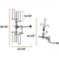 thumbnail image 4 of CURT 18085 Tray Style Hitch Mounted Secure Locking Cradle Bike Rack, 4 of 11