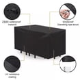 thumbnail image 2 of Outdoor Furniture Covers Waterproof Rain Snow Dust Wind-proof Anti-uv Oxford Fabric Garden Lawn Patio Furniture Covers Multiple Size250x250x90cm, 2 of 4